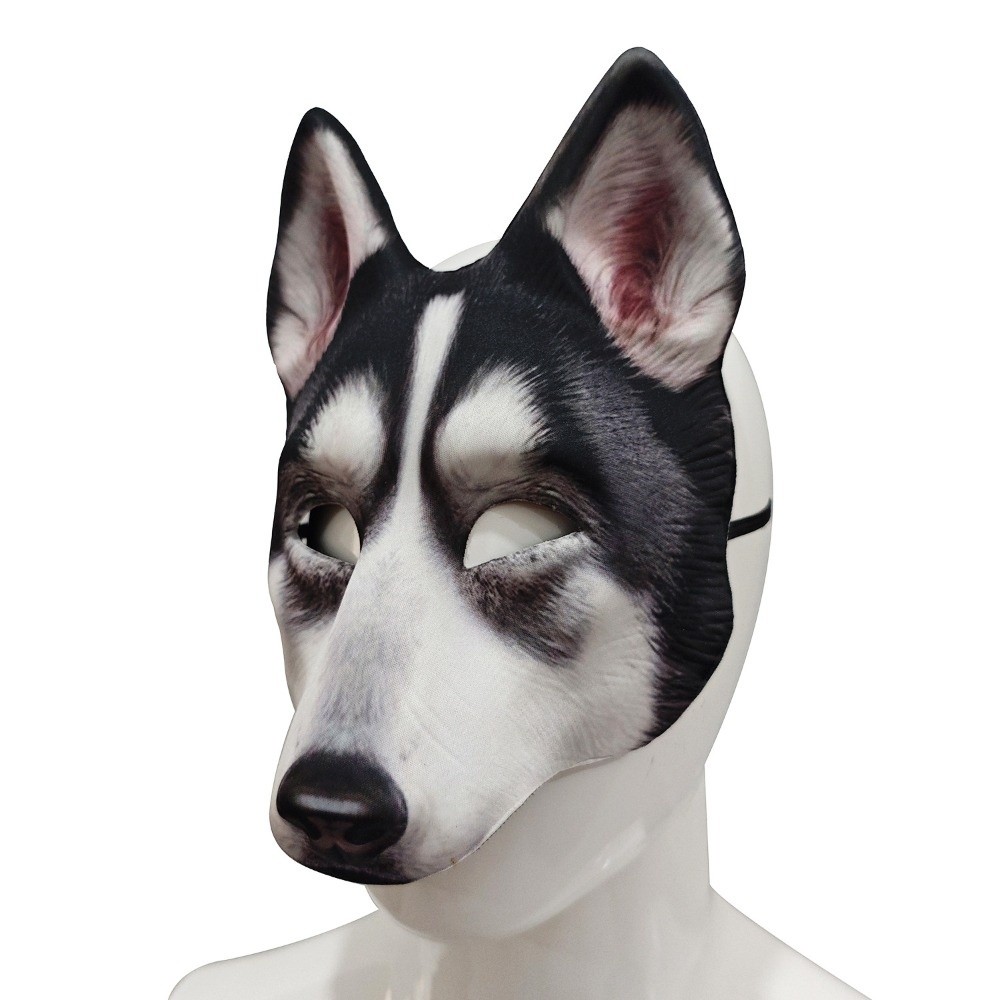 Respirator Half Face - Topeng Serigala Lucu Halloween Topeng Werewolf