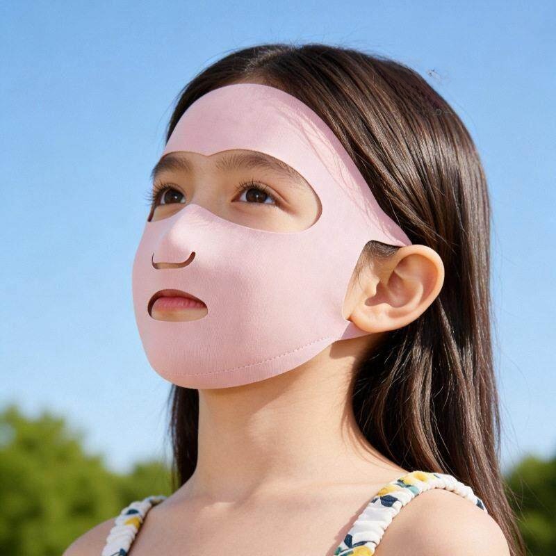Masker Wajah Pelindung Matahar - Kids Face Mask ulasan dan harga