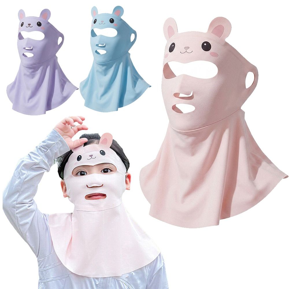 Masker Pelindung Matahari Anak - Kids Face Mask ulasan dan harga